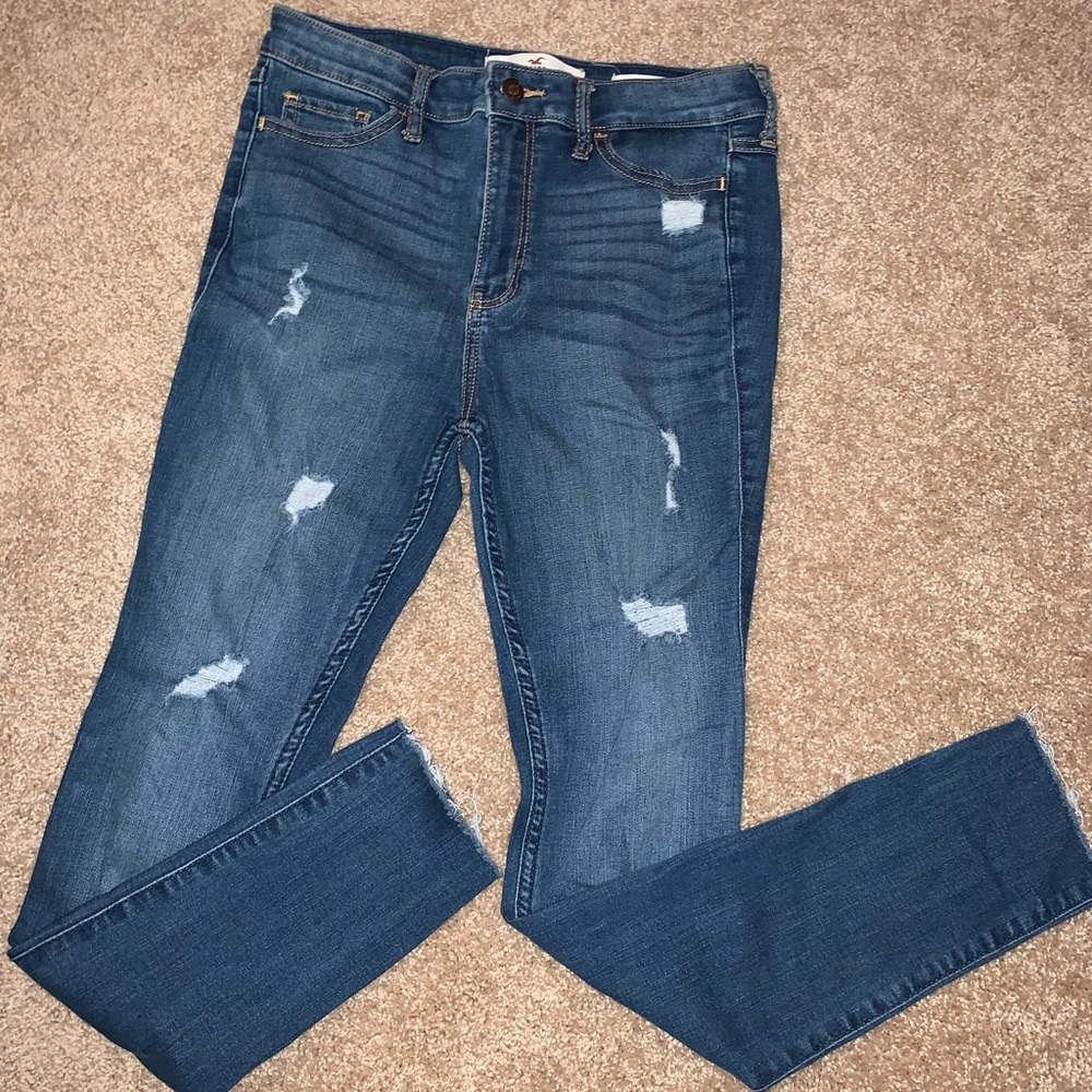 High rise super skinny Hollister Jeans